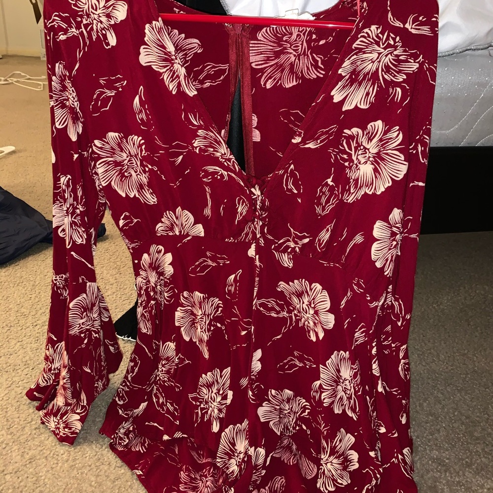 Red romper